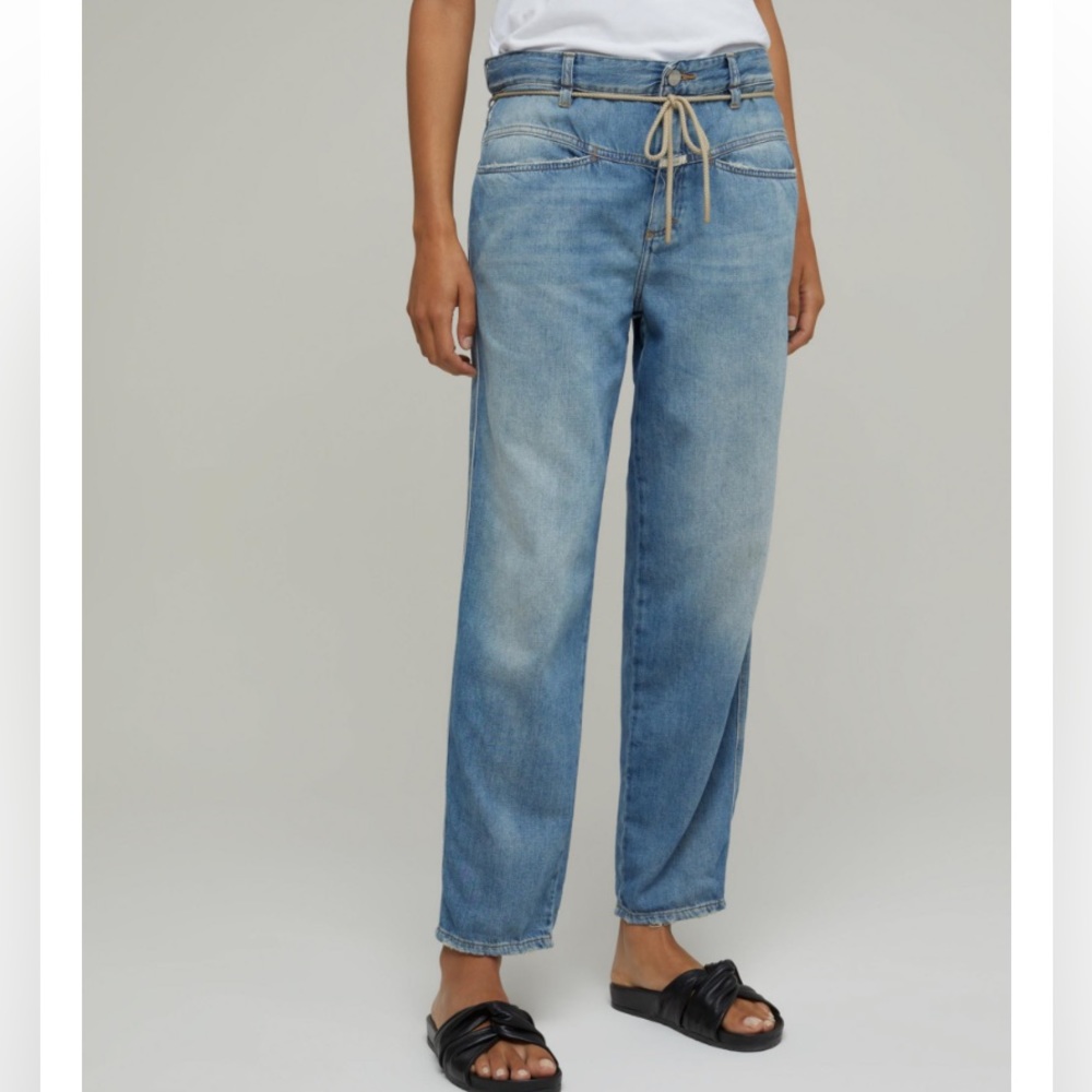 CLOSED DENIM Anni Drawstring Jeans